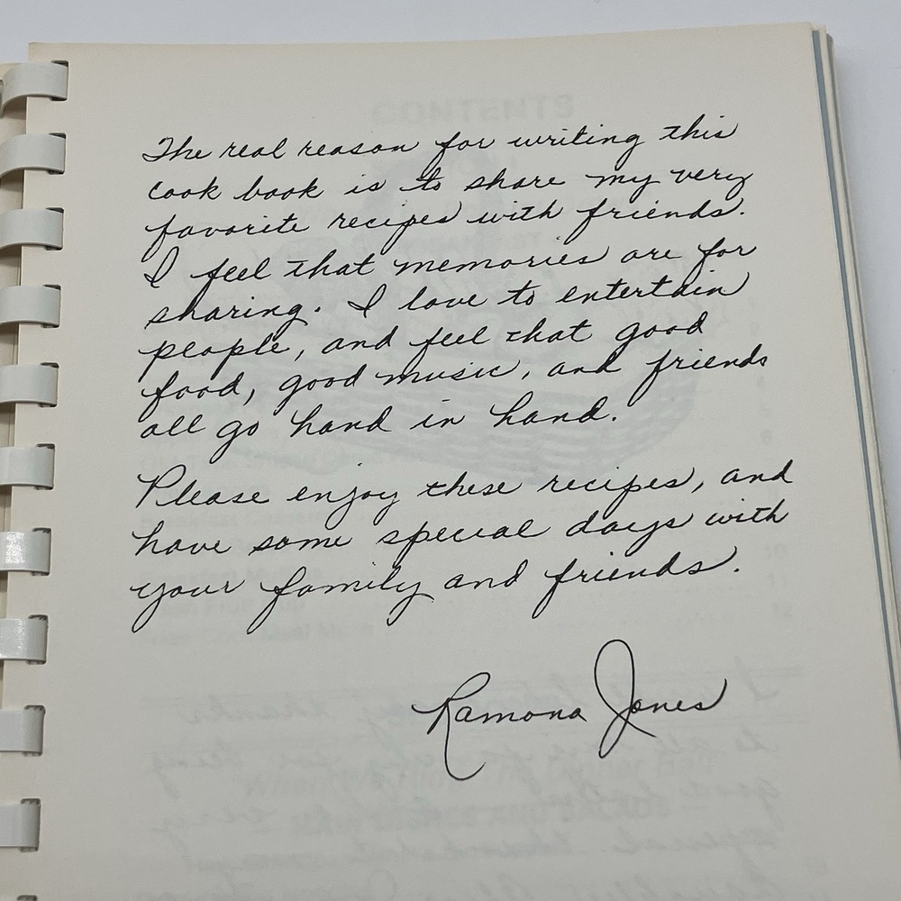 Ramona Jones Recipes from the Grandpa Jones Family Dinner Theatre Cookbook AR - Picture 6 of 16